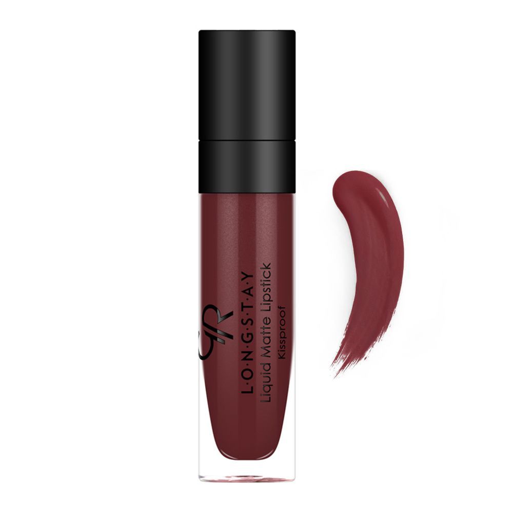 Golden Rose Longstay Liquid Matte Lipstick, 12 - Front View