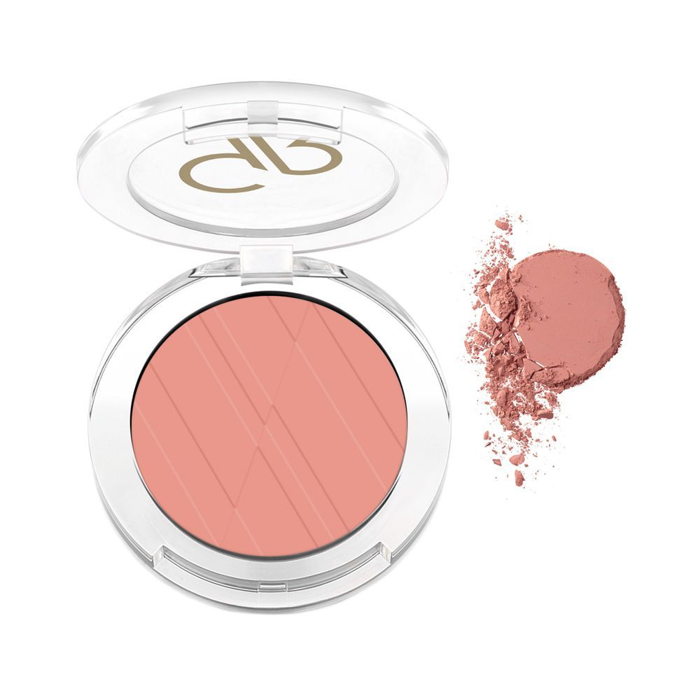 Golden Rose Powder Blush, Soft & Silky, 09 Soft Rose - Front View
