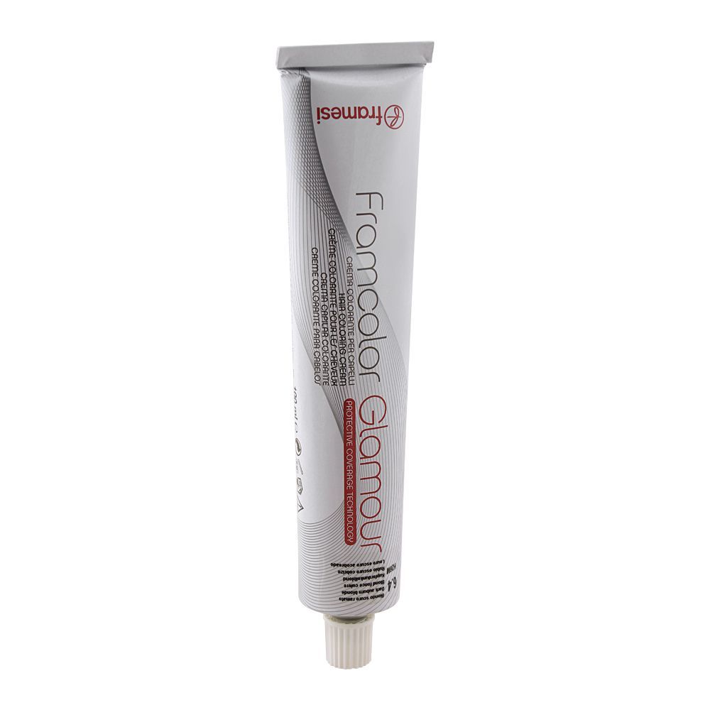 Framesi Framcolor Glamour Hair Coloring Cream, 6.4 Dark Aubum Blonde - Front View