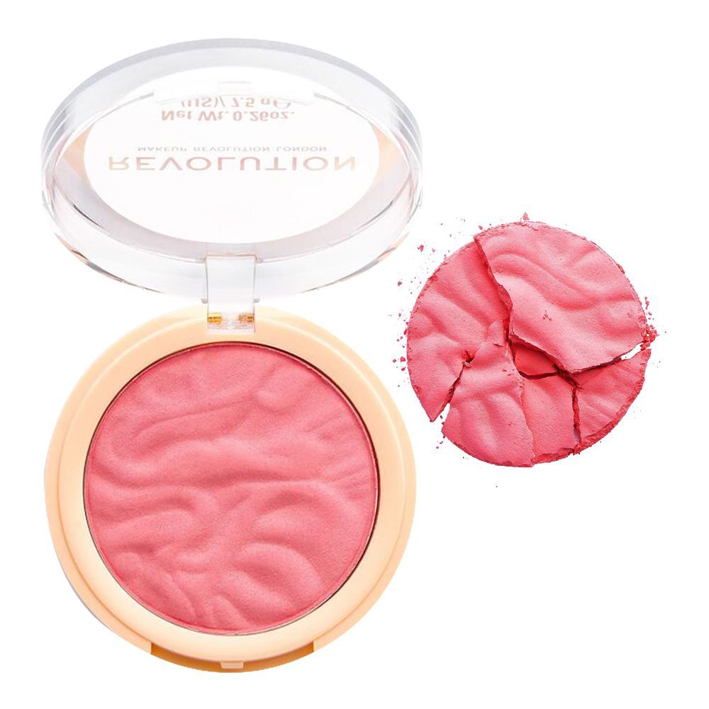 Makeup Revolution Blusher Reloaded, Pink Lady - Front View