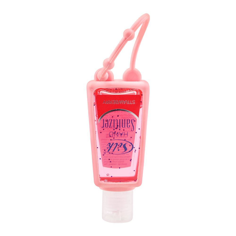 Silk Fresh Strawberry Hand Sanitizer, 30ml, Jacket - Front View