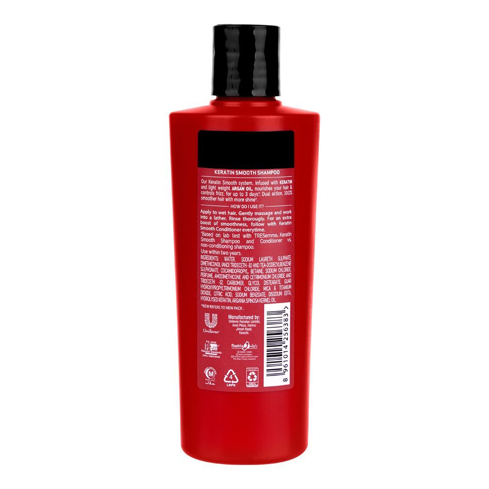 Tresemme Keratin Smooth With Keratin And Argan Oil Pro Collection Shampoo, 170ml