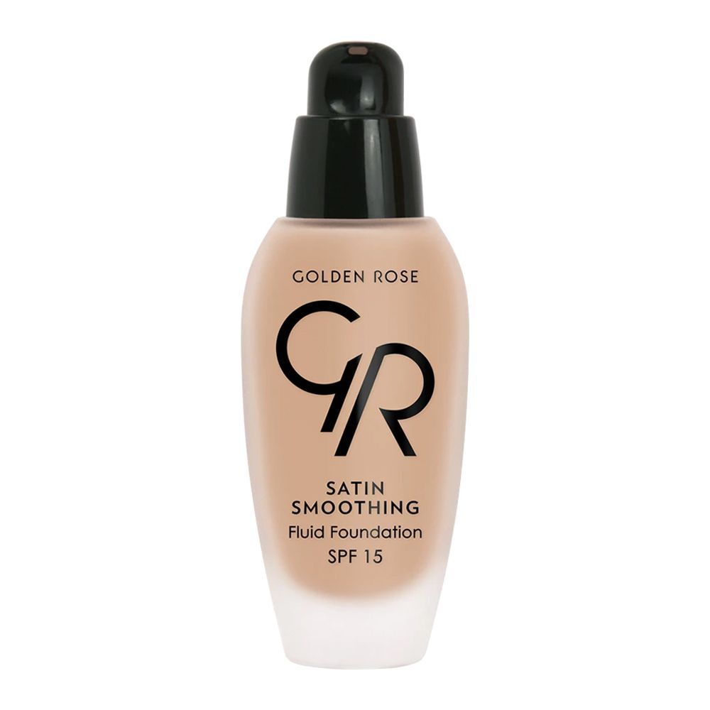 Golden Rose Satin Smoothing SPF 15 Fluid Foundation, 30 - Front View