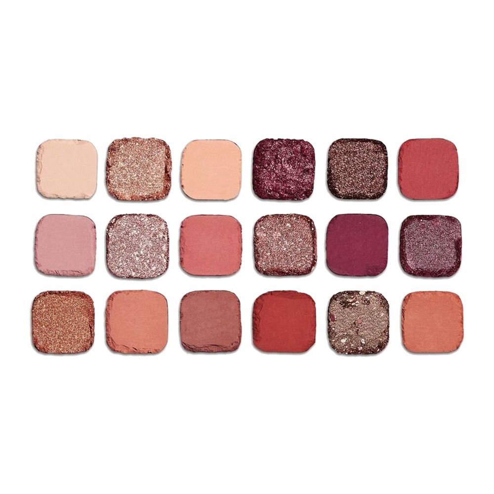 Makeup Revolution Forever Flawless Eyeshadow Palette, Allure, 18 Pieces - Front View