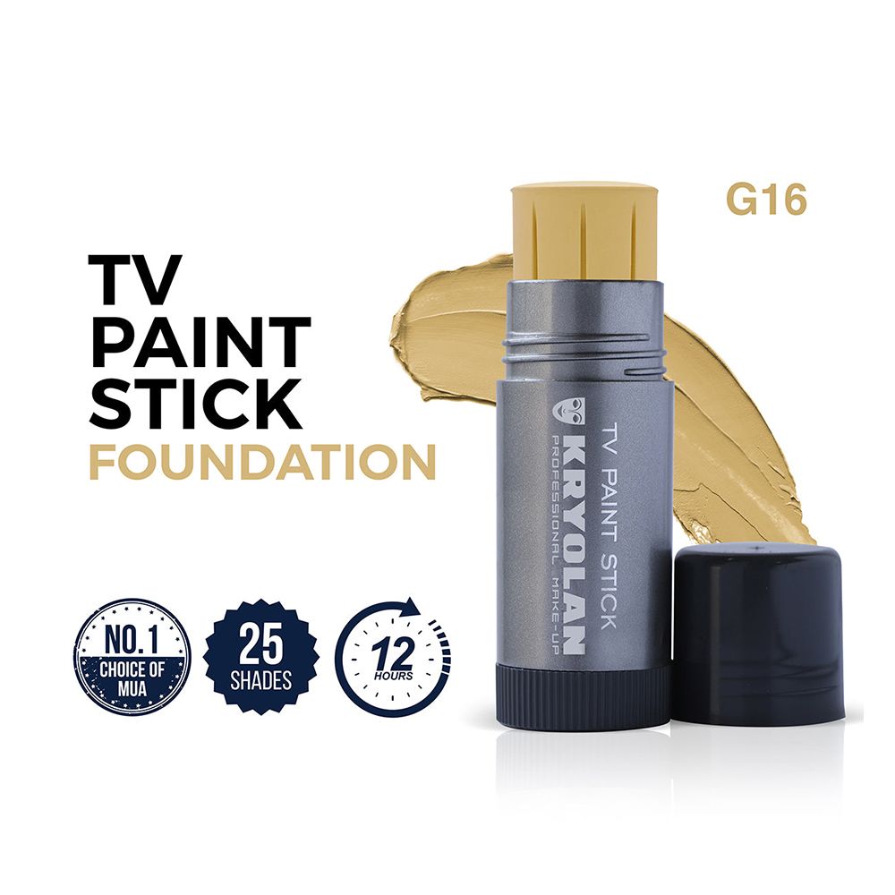 Kryolan TV Paint Stick, G16 - Front View