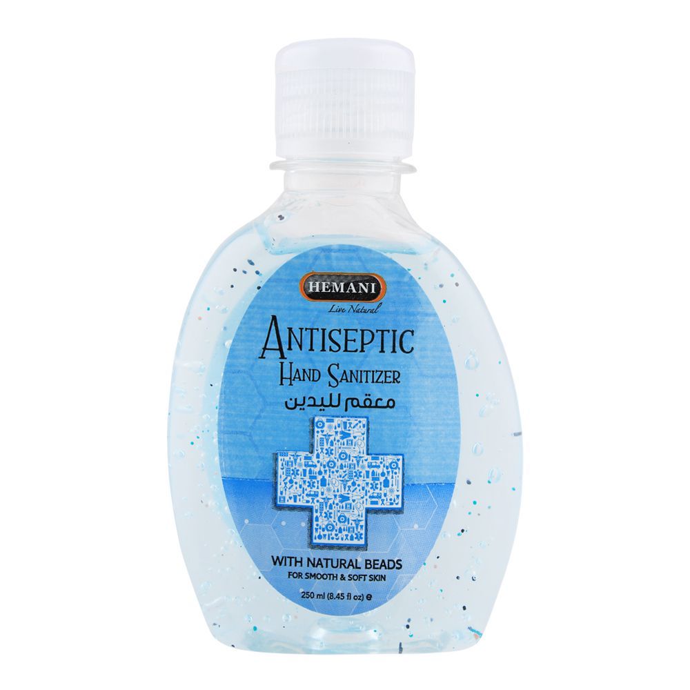 Hemani Antiseptic Hand Sanitizer, 250ml - Front View