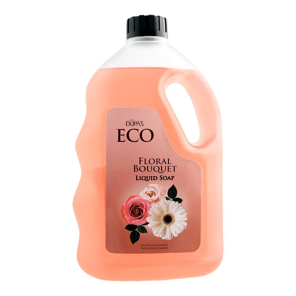 Dupas Eco Floral Bouquet Liquid Soap, 1700ml - Front View
