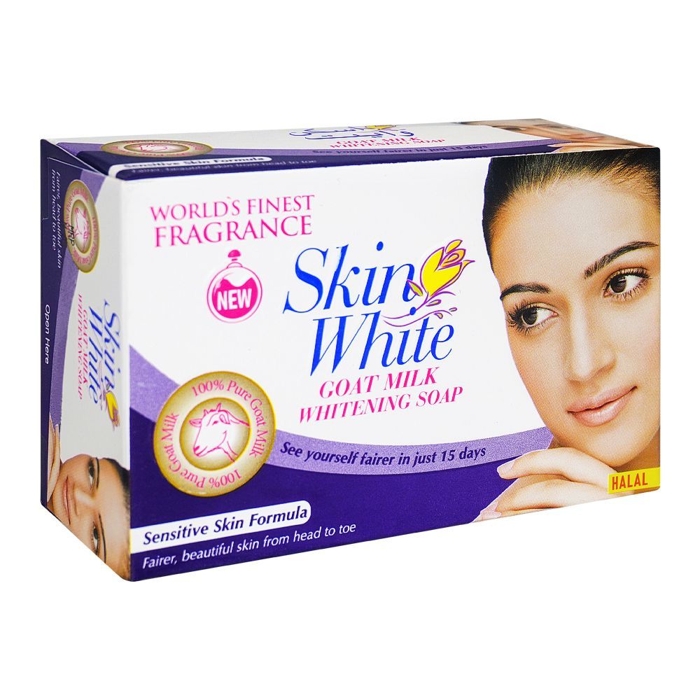 Skin White Sensitive Skin Formula Soap, 110g - Front View