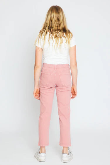 Unique Ultra High Rise Straight Kid Girls Jeans