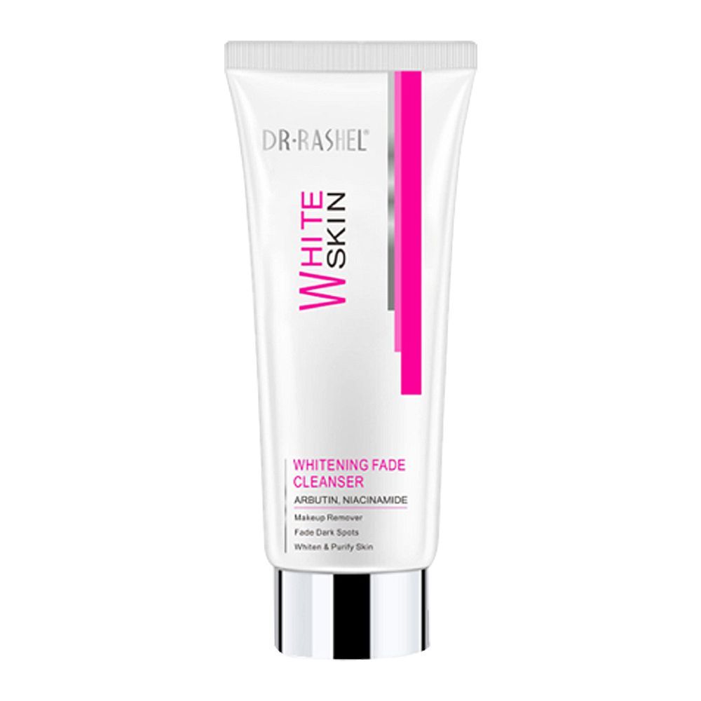 Dr. Rashel White Skin Whitening Fade Cleanser, Makeup Remover + Fade Dark Spots, 80g - Front View