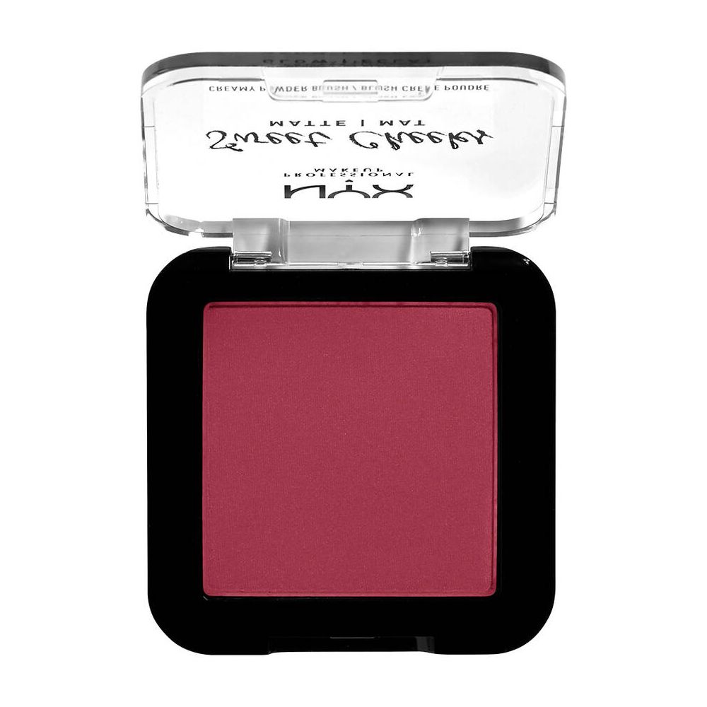 NYX Sweet Cheeks Creamy Powder Matte Blush, Risky Business - Front View