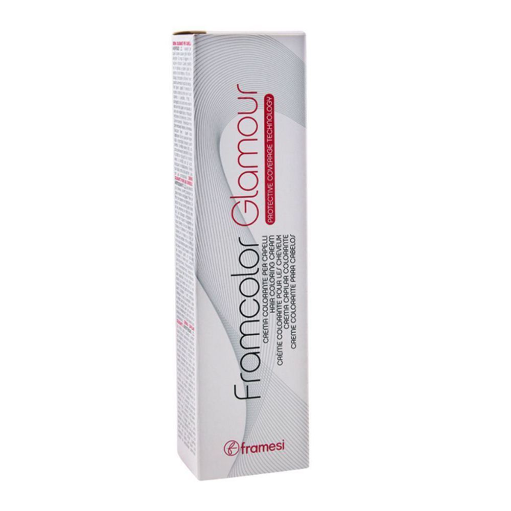 Framesi Framcolor Glamour Hair Coloring Cream, 7.56 Medium Blonde Natural Red - Front View