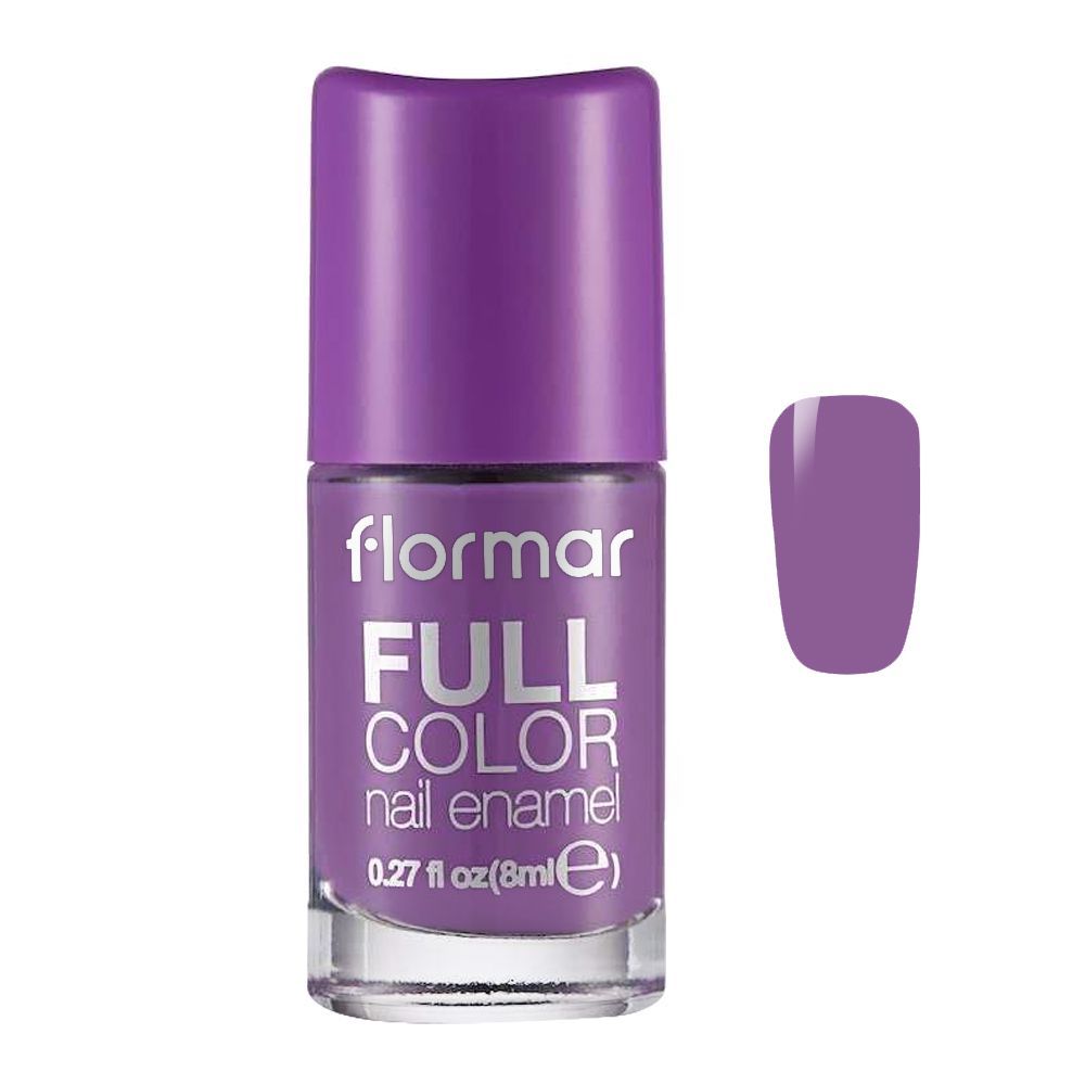 Flormar Full Color Nail Enamel, FC15 Awaken Your Senses, 8ml - Front View