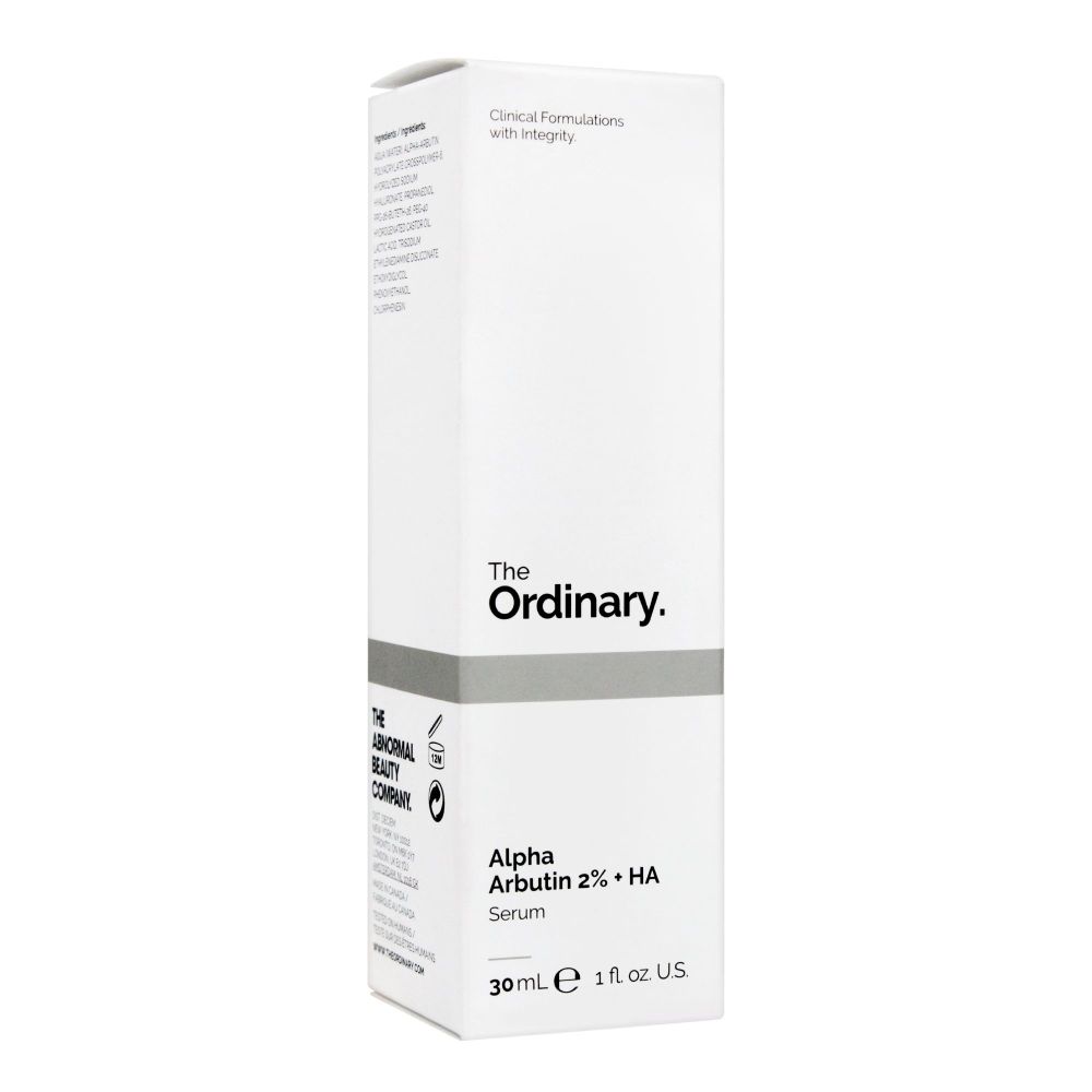 T.O. Alpha Arbutin 2% + HA Serum, 30ml - Front View
