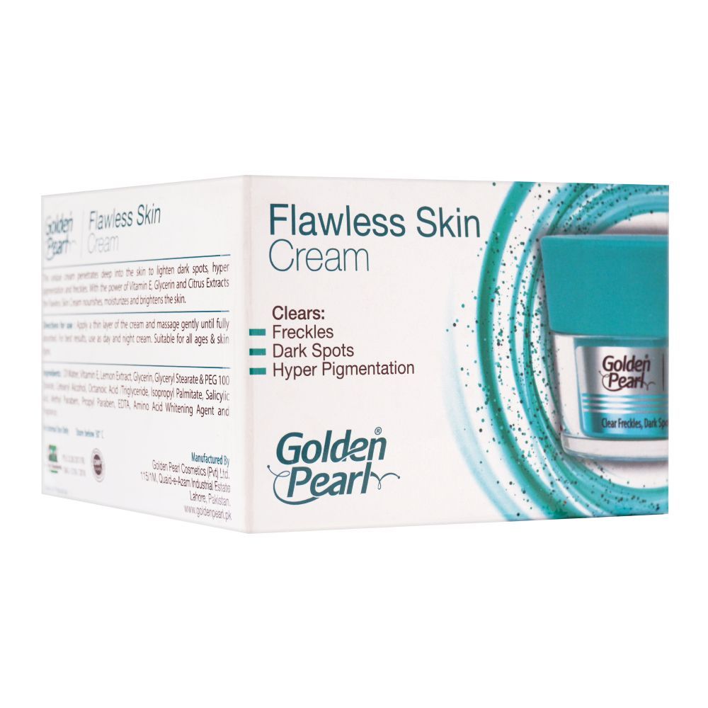 Golden Pearl Flawless Skin Cream, 25ml - Front View