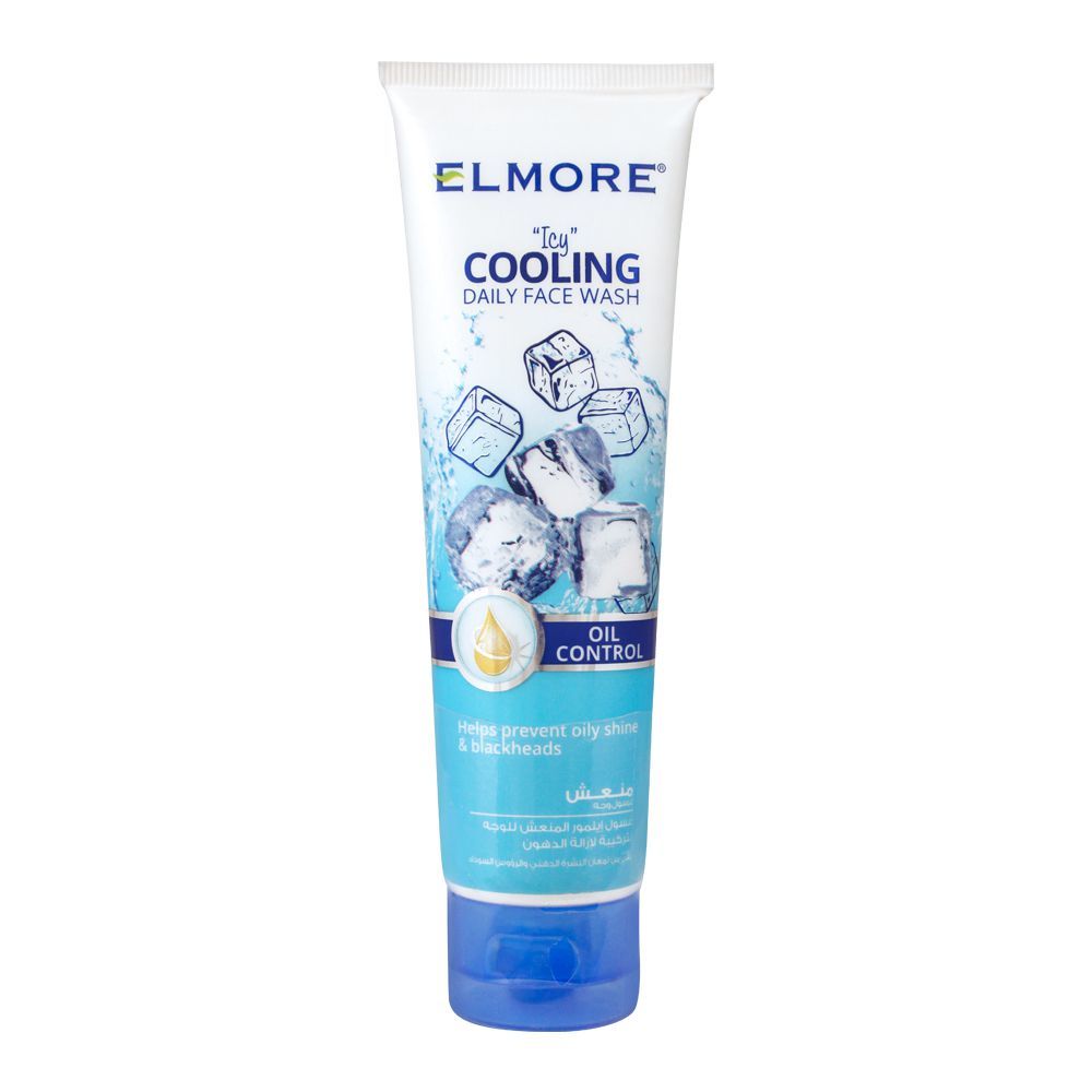 Elmore Icy Cooling Daily Face Wash, 100ml - Front View