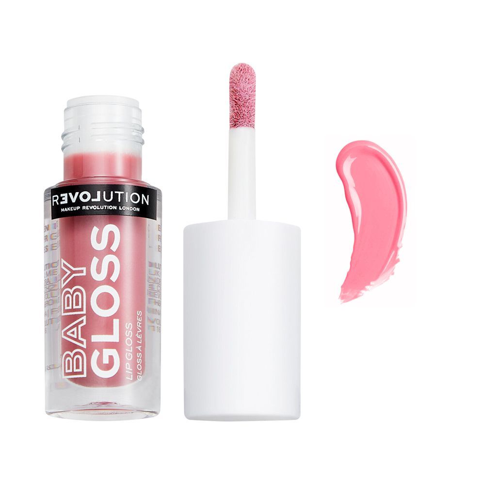 Makeup Revolution Relove Baby Lip Gloss, Sweet - Front View