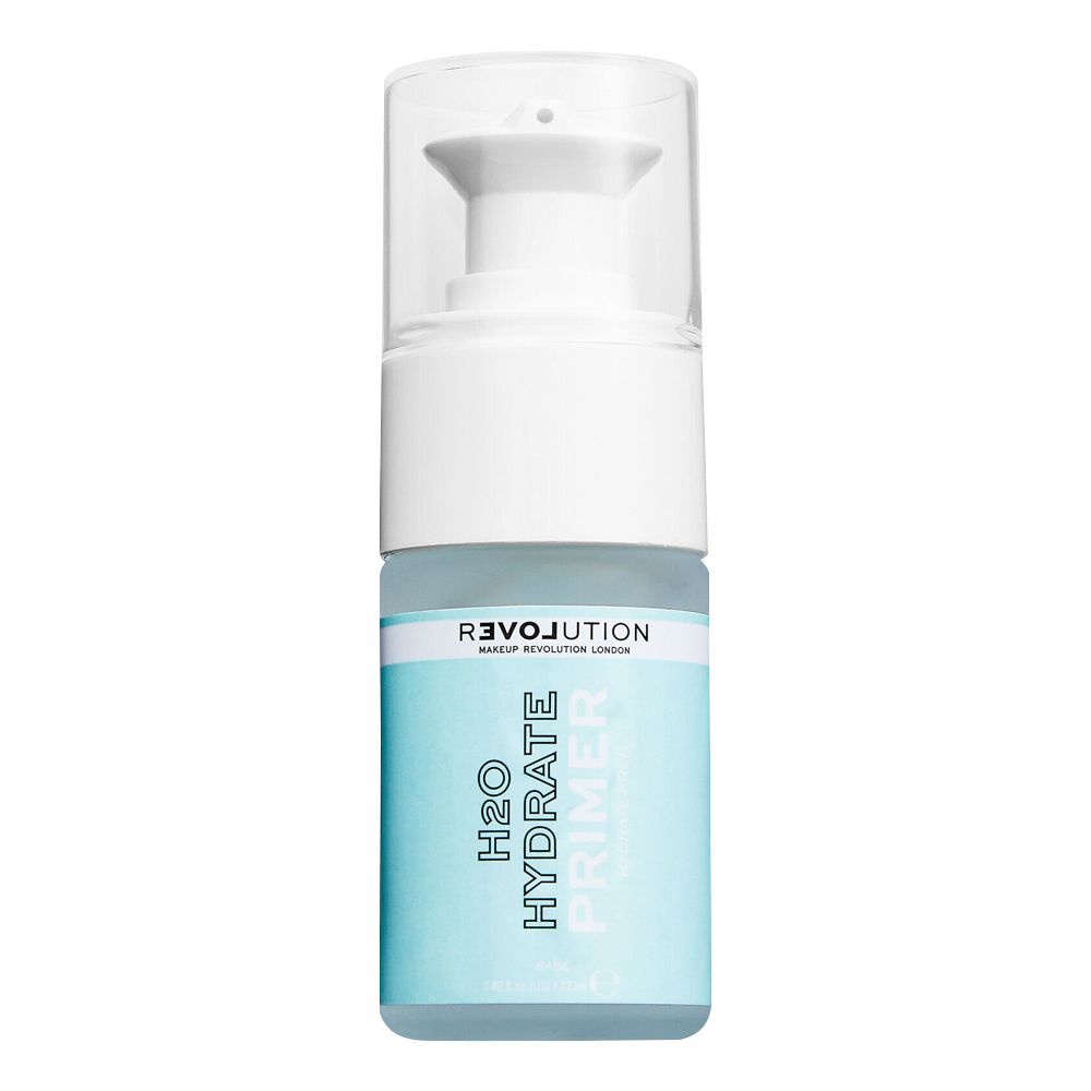 Makeup Revolution Relove H2O Hydrate Primer, 12ml - Front View