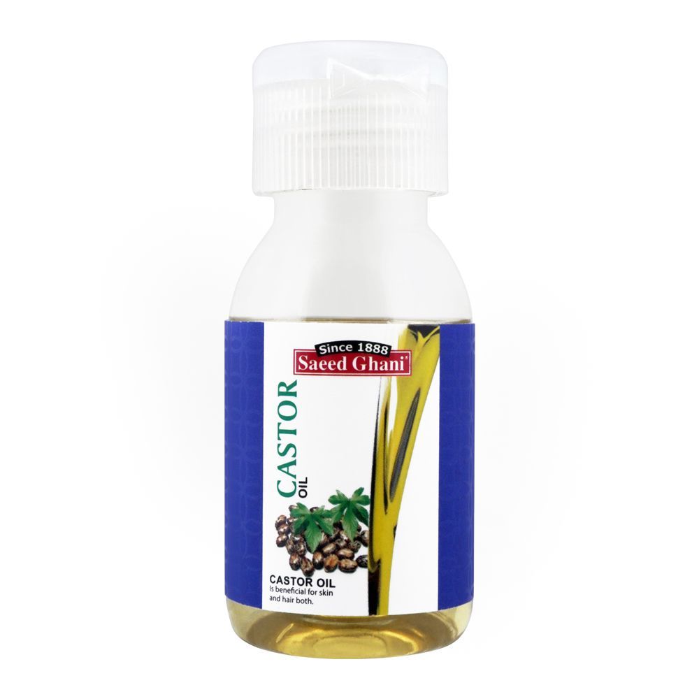 Saeed Ghani Castor Oil, 50ml - Front View