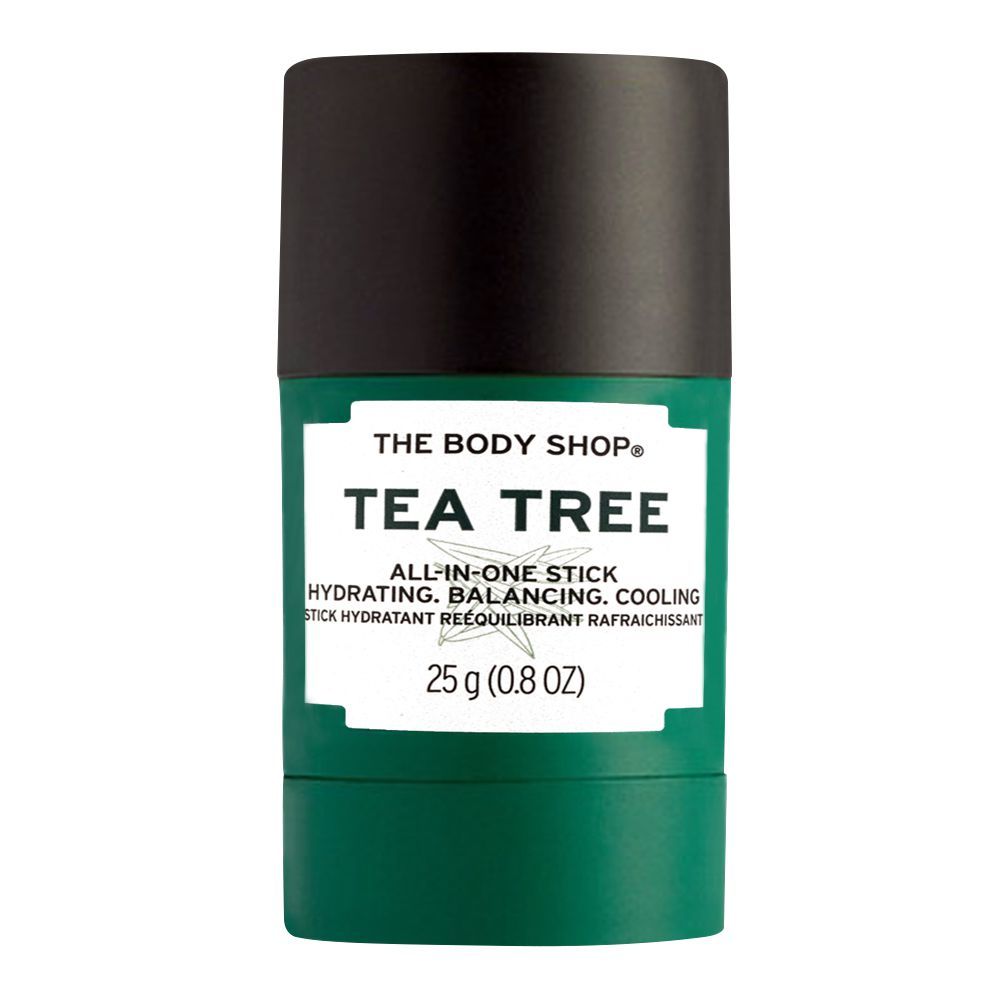 The Body Shop Tea Tree All-In-One Hydrating, Balancing, Cooling Stick, 25g - Front View