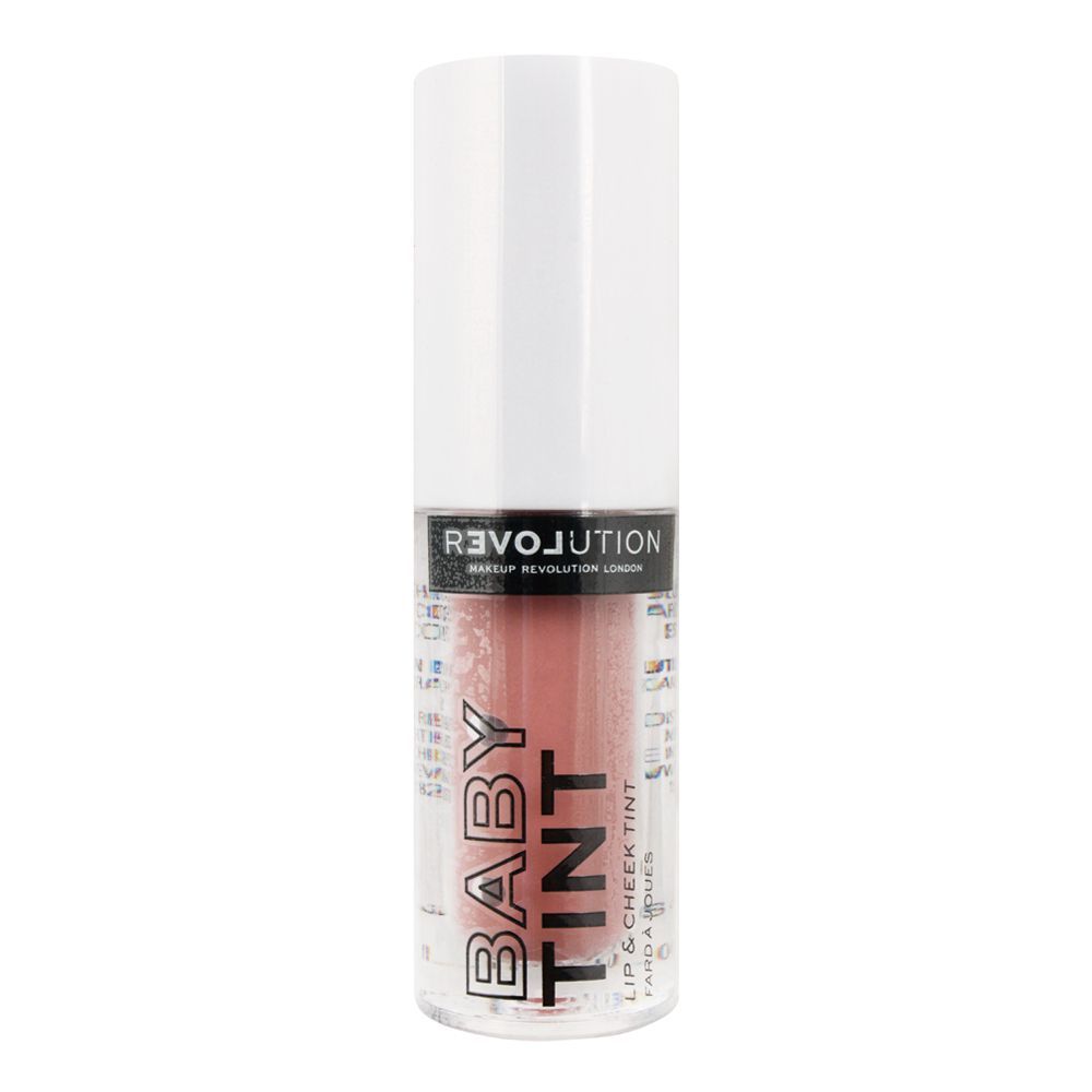Makeup Revolution Baby Tint Lip & Cheek Tint Rose - Front View