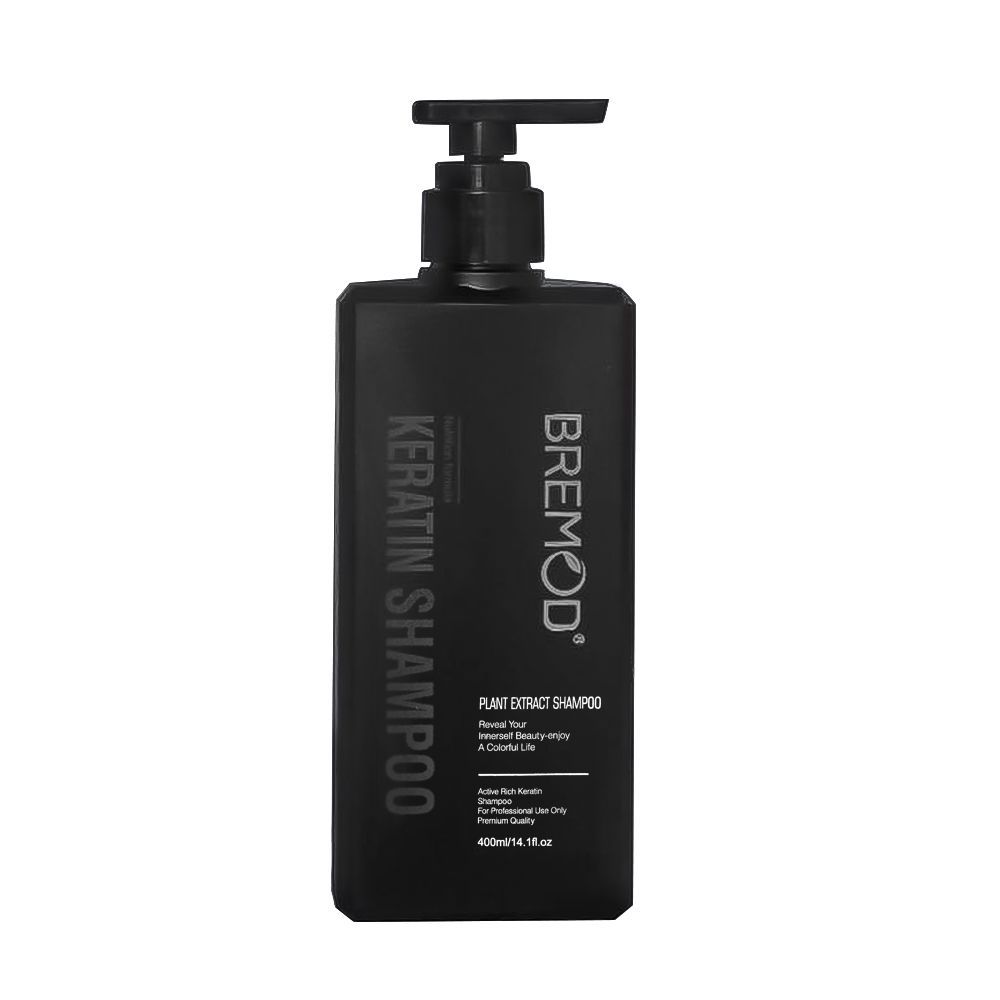Bremod Keratin Plant Extract Shampoo, 400ml - Front View