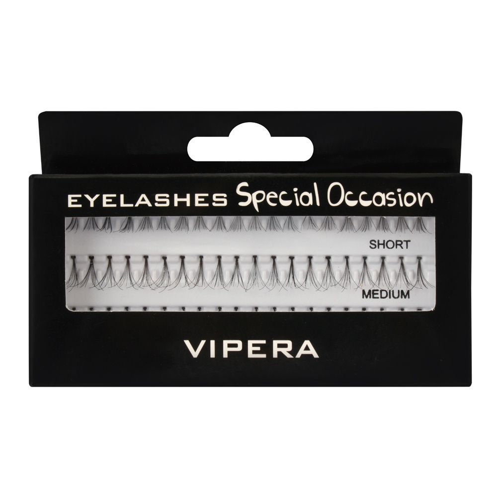 Vipera Special Occasion Eyelashes, 01 Lash Deluge - Front View