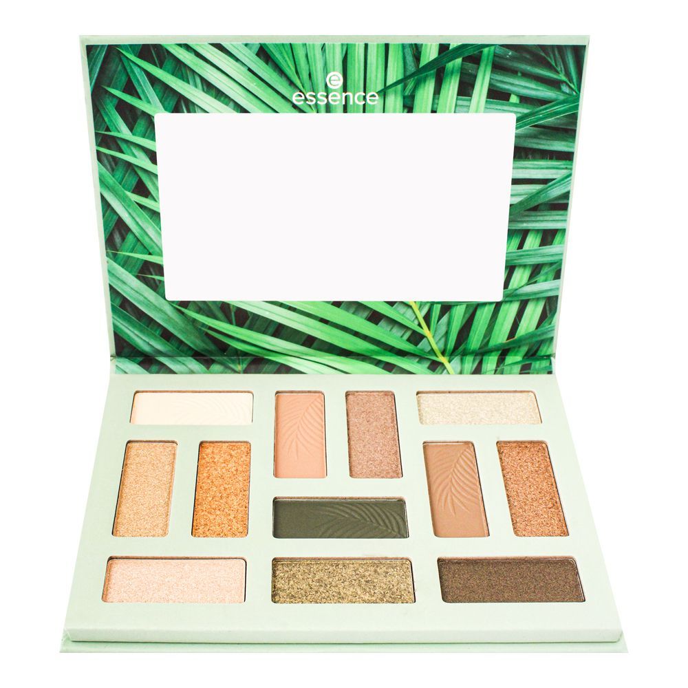 Essence Out In The Wild Eyeshadow Palette, 02 Don't Stop Beleafing! - Front View