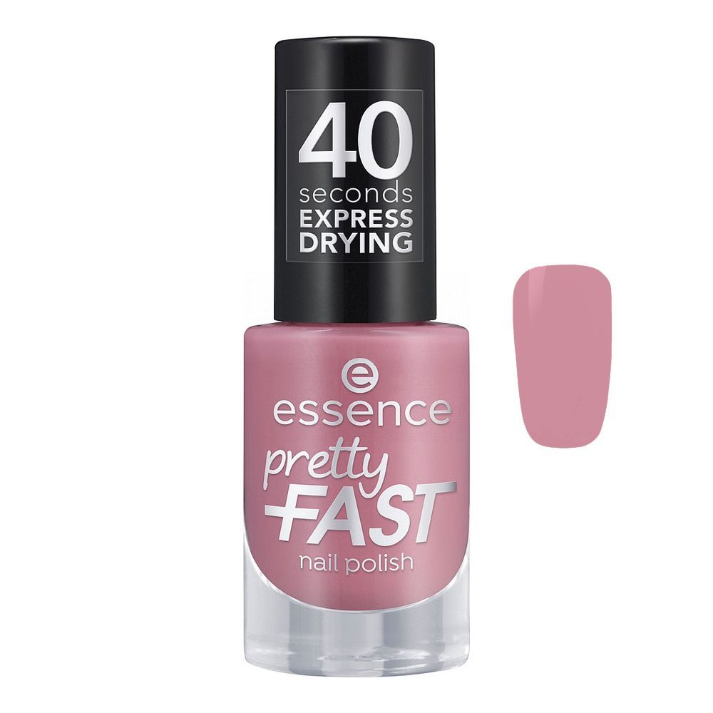 Essence Pretty Fast Nail Polish, 02 Blush Rush - Front View