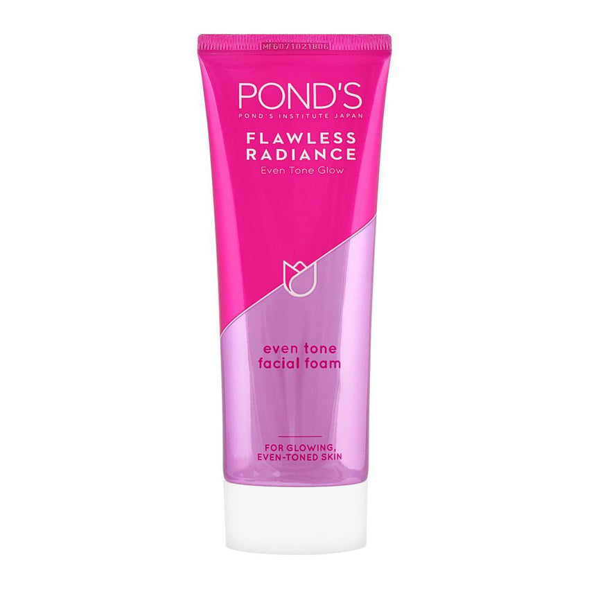 Pond's Flawless Radiance Even Tone Facial Foam, 100g - Front View
