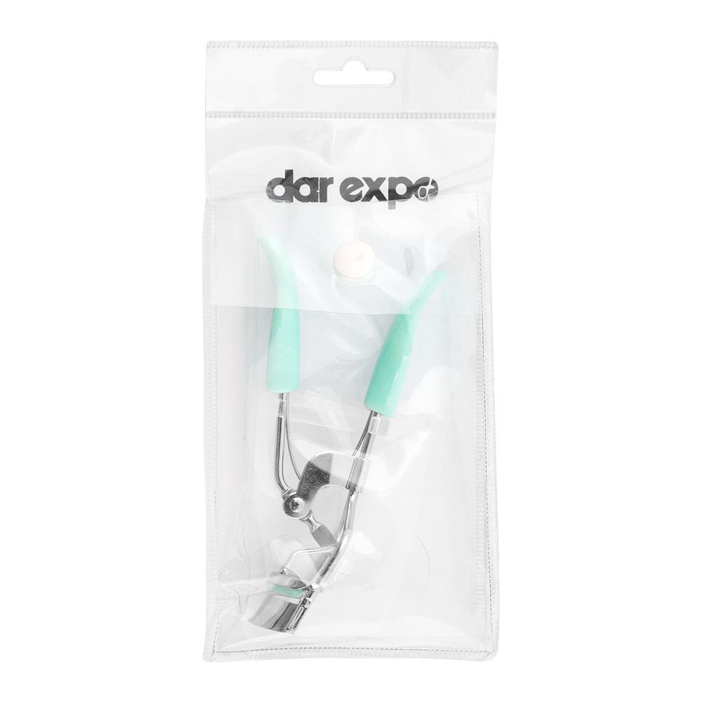 Dar Expo Eyelash Curler, Mint Green - Front View