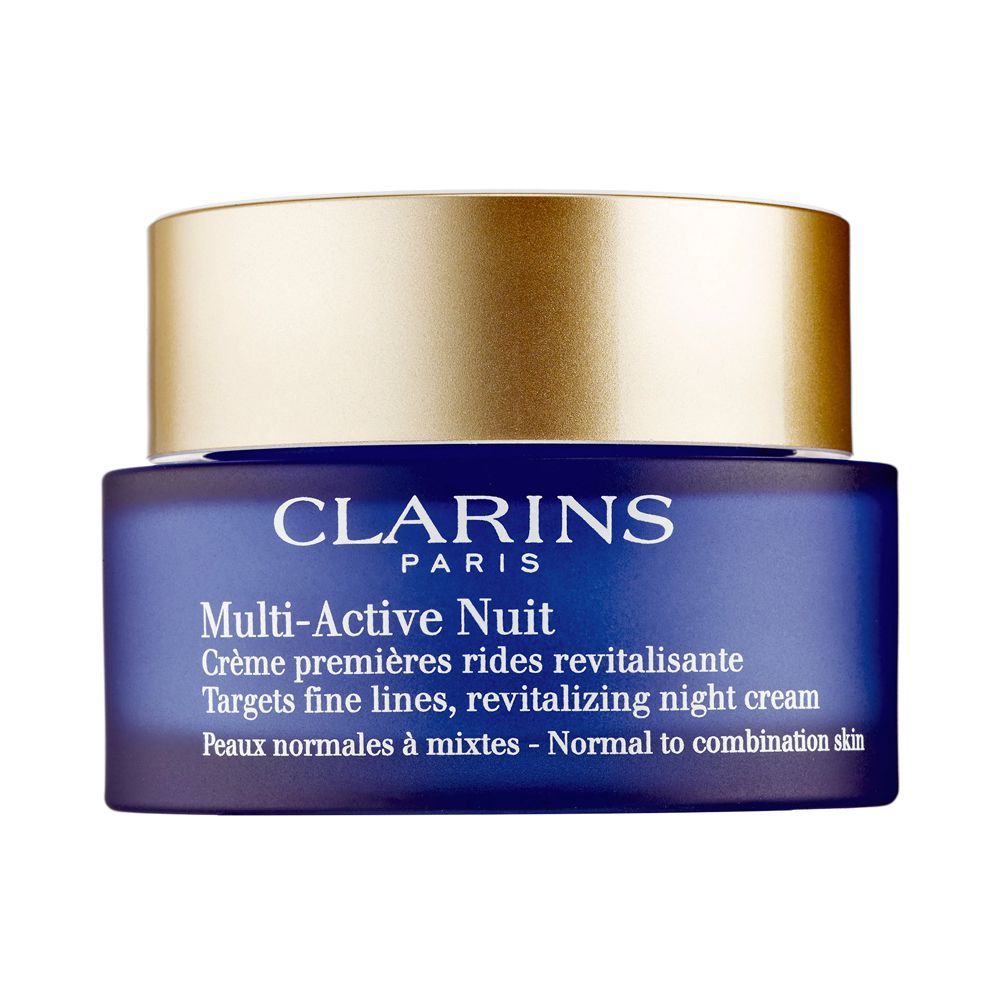 Clarins Paris Multi-Active Nuit Revitalizing Night Cream, Normal To Dry Skin, 50ml - Front View
