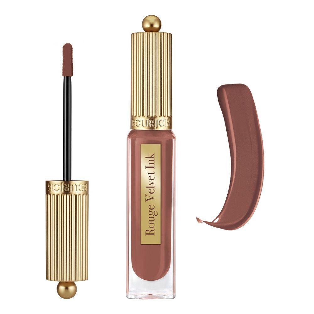 Bourjois Rouge Velvet Ink Liquid Lipstick, 21 Taupe'Uccino - Front View