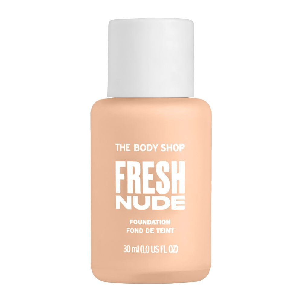The Body Shop Fresh Nude Foundation, Medium 1W - Front View