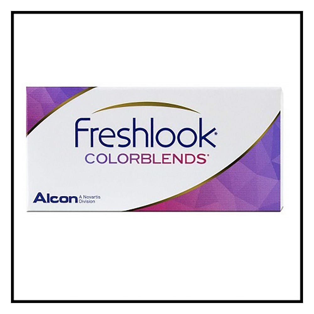 Fresh Look Contact Lenses, Zero Power, Gray - Front View