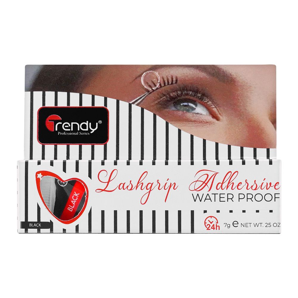 Trendy Lashgrip Adhersive Waterproof Gum Black, TD-334 - Front View