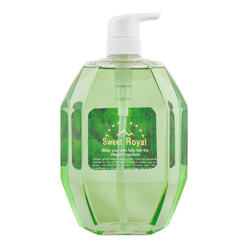 Sweet Royal Canada Greenery Moistening Shower Gel, 1.08 Litre - Front View