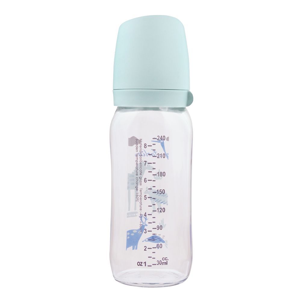 Farlin Wide Neck A-33 Glass Feeding Bottle, 240ml, AB-32012 - Front View