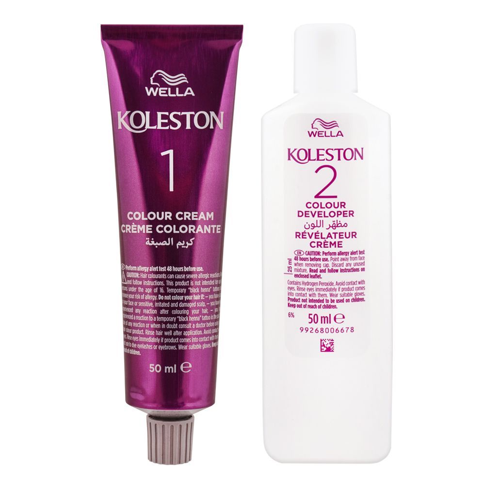 Wella Koleston Intense Hair Colour, 307/11, Deep Ash Medium Blonde - Front View