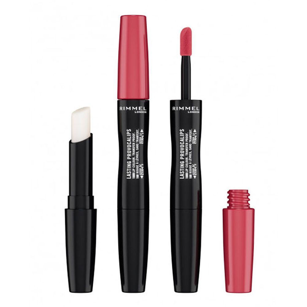 Rimmel Lasting Provocalips 18H Lip Colour, 210, Pink Case Of Emergency - Front View
