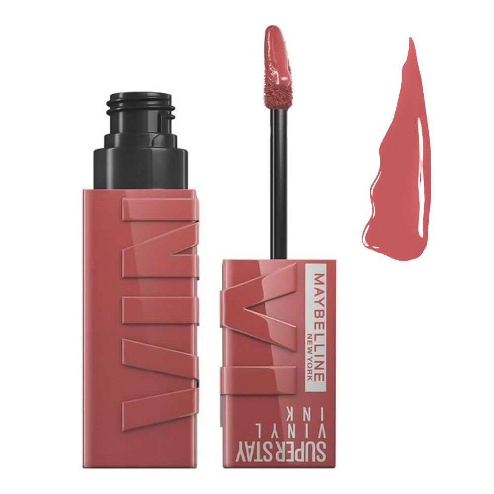 Maybelline New York Superstay Vinyl Ink Longwear Liquid Lipstick, 65, Saucy - Front View