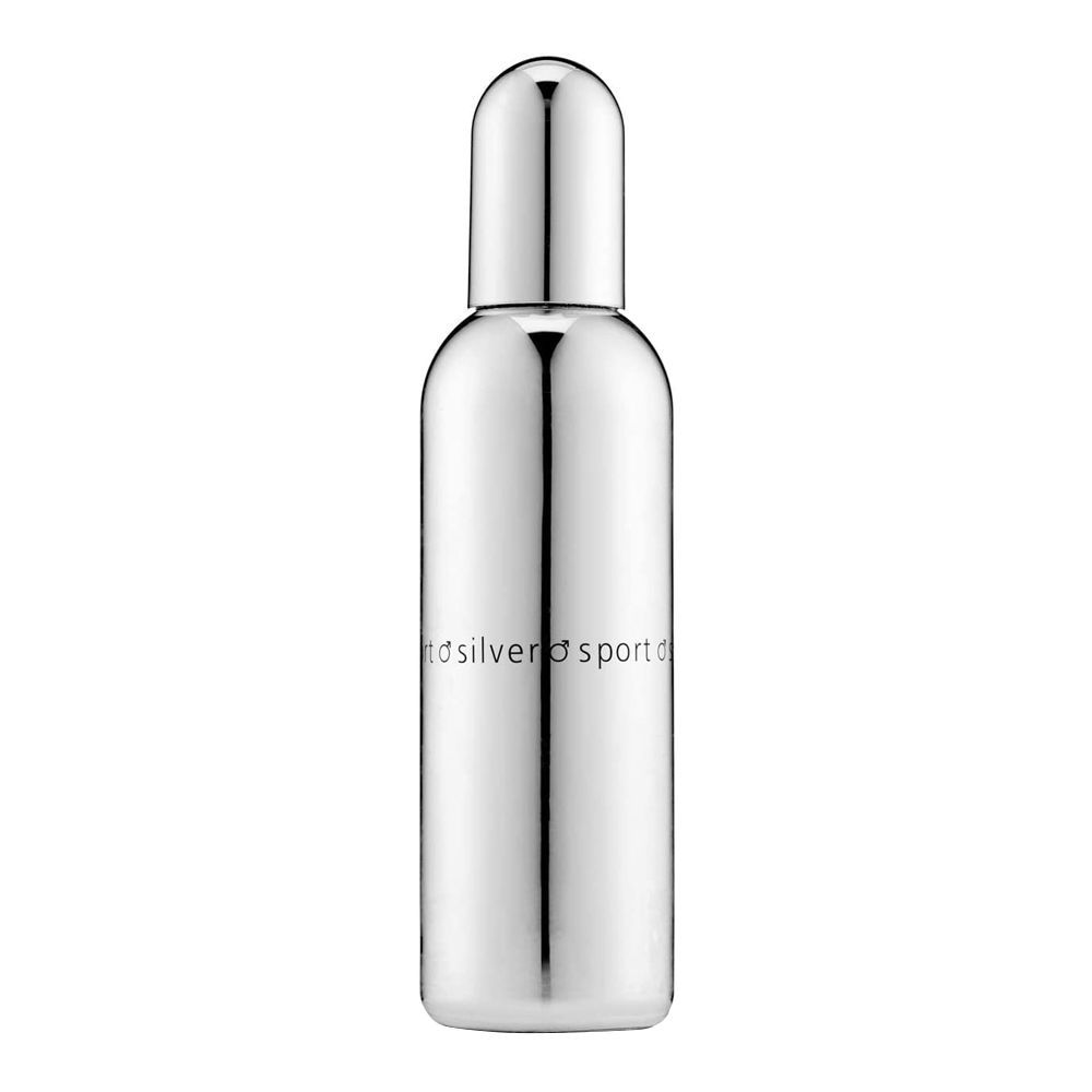 Milton Lloyd Color Me Silver Sport Homme Eau De Parfum, For Men, 90ml - Front View