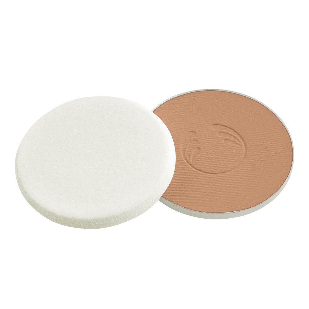 The Body Shop Tea Tree Face Base Vegan Skin Clarifying Powder Foundation Refill, Tan 2N, 9g - Front View
