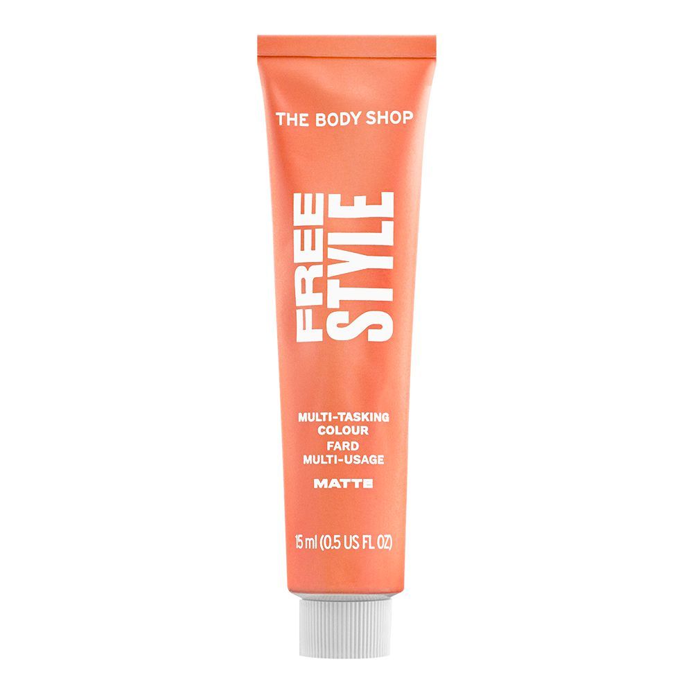 The Body Shop Free Style Matte Multi-Tasking Color Lips, Born, 15ml - Front View