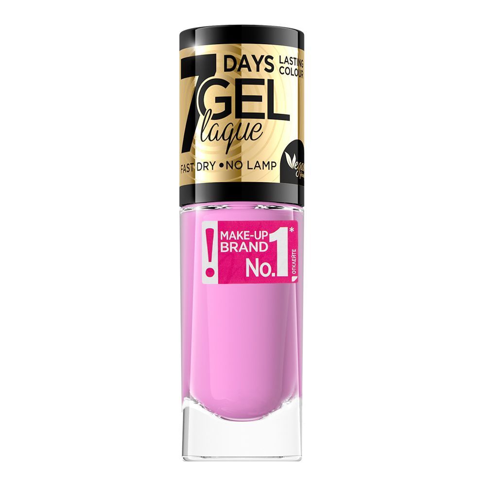 Eveline 7 Days Long Lasting Gel Laque Nail Polish 41, 8ml - Front View