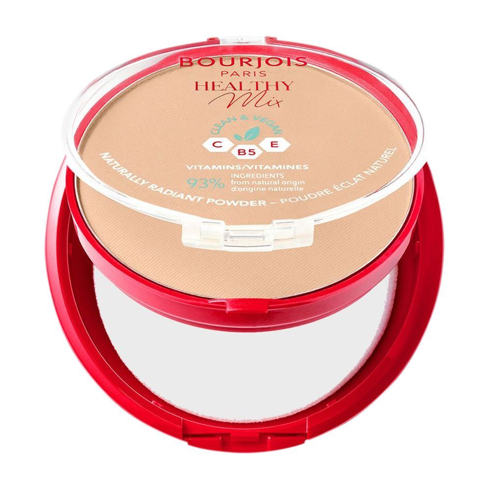 Bourjois Healthy Mix Clean & Vegan Powder, 04, Golden Beige, 10g - Front View