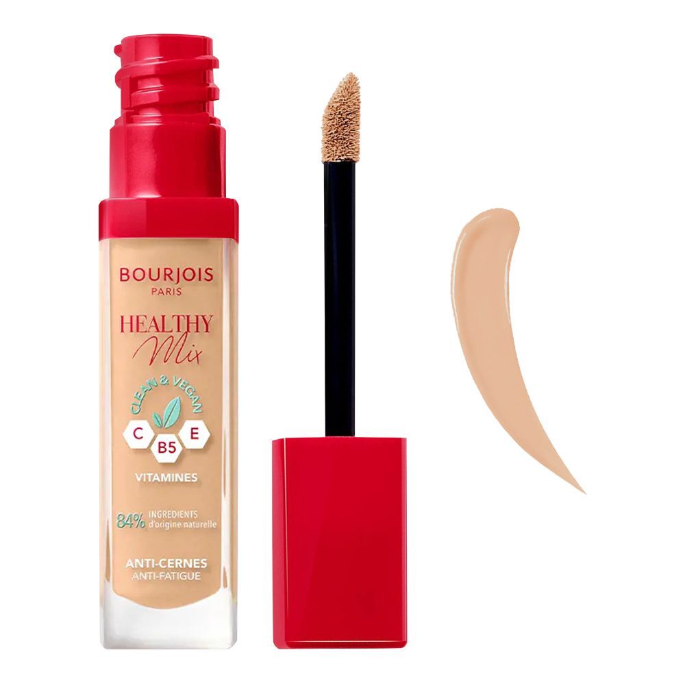 Bourjois Healthy Mix Clean & Vegan Anti-Fatigue Concealer, 53 Golden Beige, 6ml - Front View
