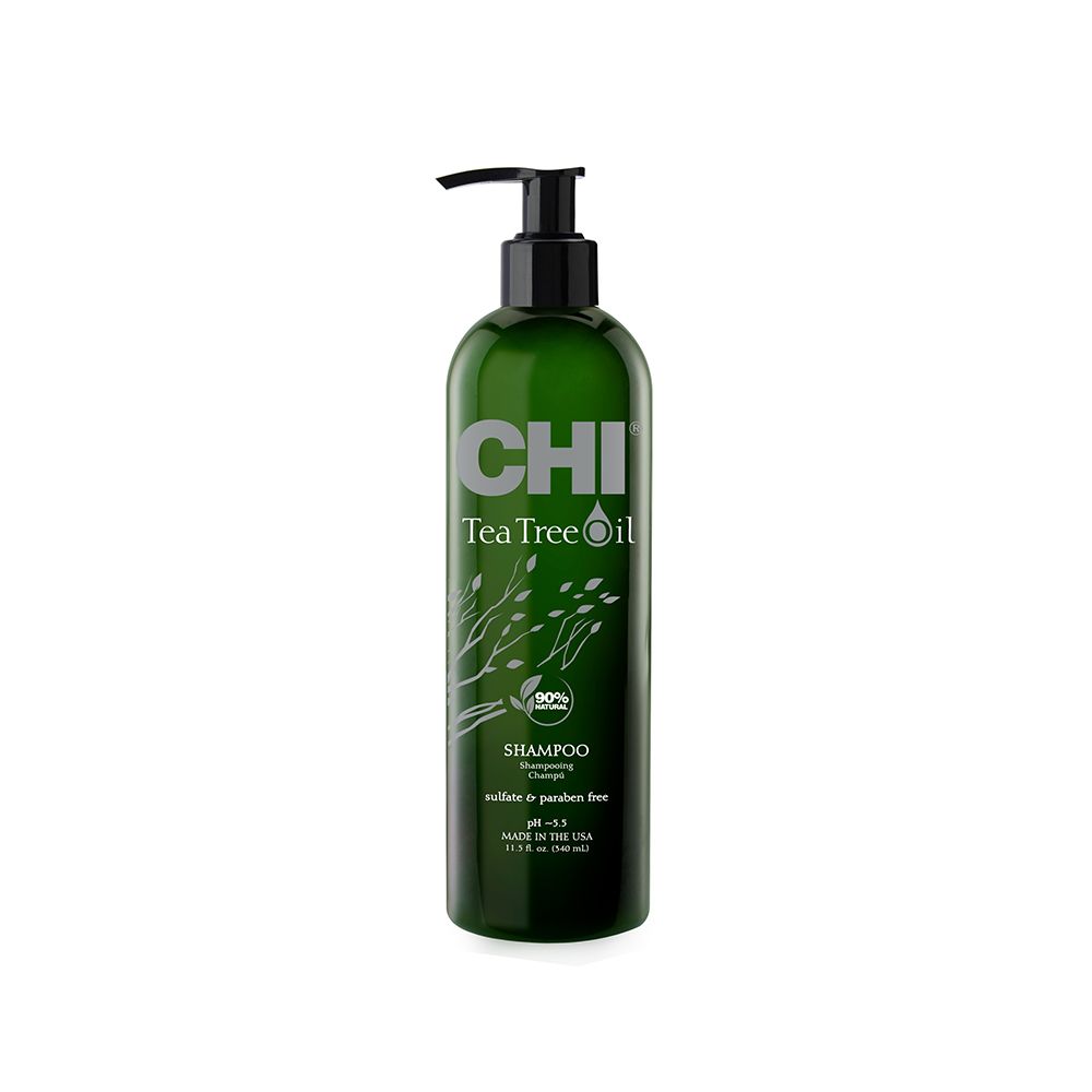 CHI Tea Tree Oil Shampoo, Sulfate & Paraben Free, For All Hair Types, 340ml - Front View