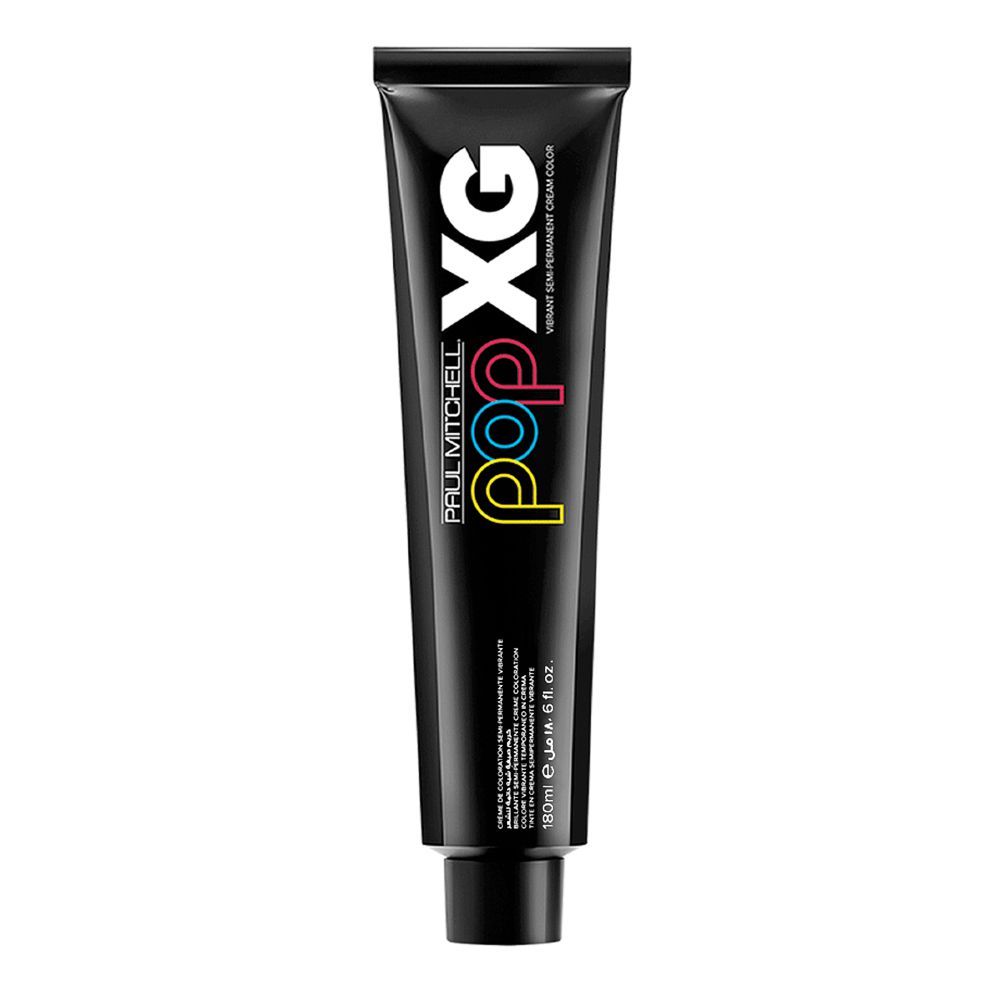 Paul Mitchell Pop XG Vibrant Semi Permanent Cream Color, Yellow, 180ml - Front View