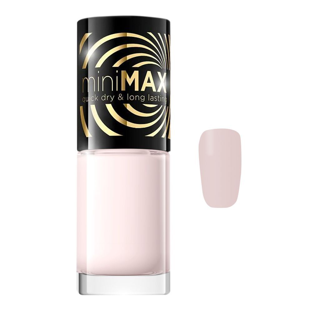Eveline Mini Max Quick Dry & Long Lasting Nail Polish, 5ml, 684 - Front View